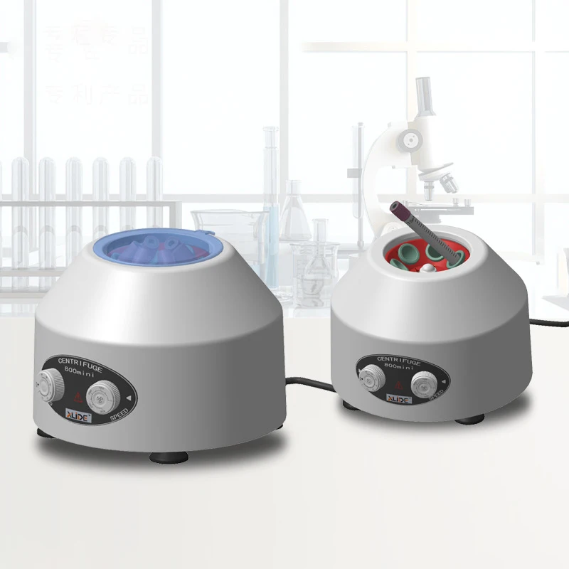 Desktop Centrifuge Mini Centrifuge Machine 4000rpm 1685xg Timing Medical Centrifuge Lab Practice Machine