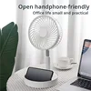 Retractable Fan USB Charging Folding Portable Mini Electric Fan Dormitory Outdoor Cooling Appliances Adjustable Home Fans 2