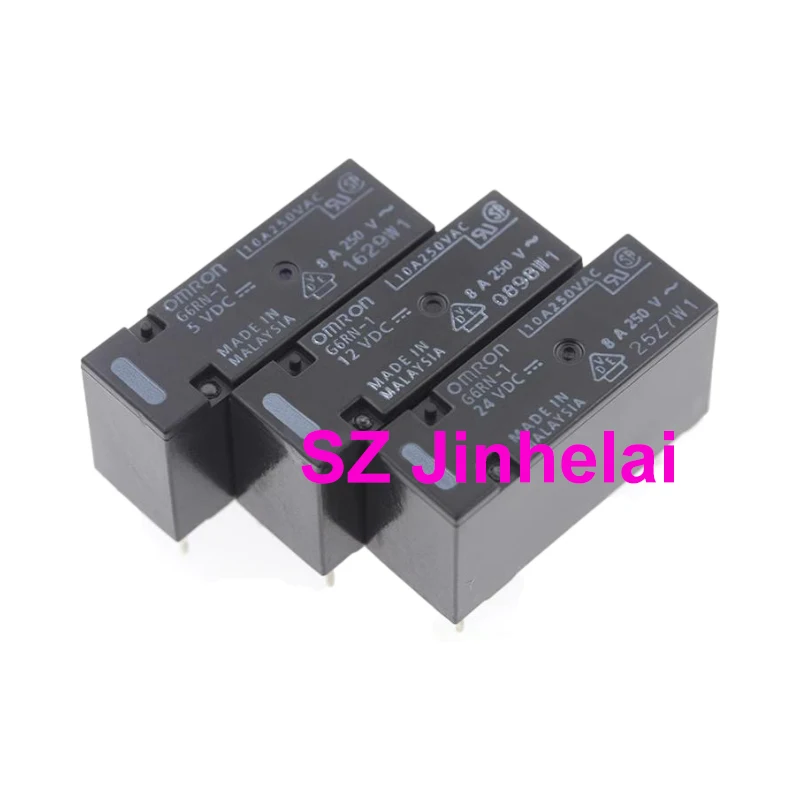10 Pz Autentico Originale Omron 5Pin Relè G6Rn-1 5Vdc 12Vdc 24Vdc