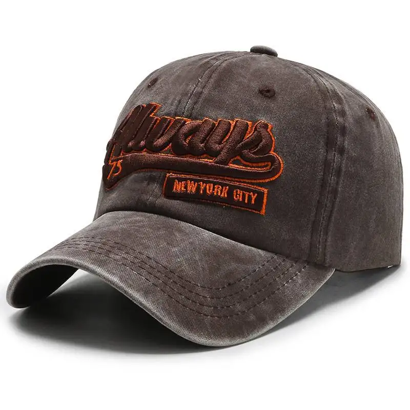 Herren ALWAYS bestickte Baseballmütze, Snapback-Kappen, Hip-Hop-Hüte, Outdoor, verstellbar, Unisex, Sonnenschutz, Cowboy-Sonnenschutzhut ﻿ – Detail 8