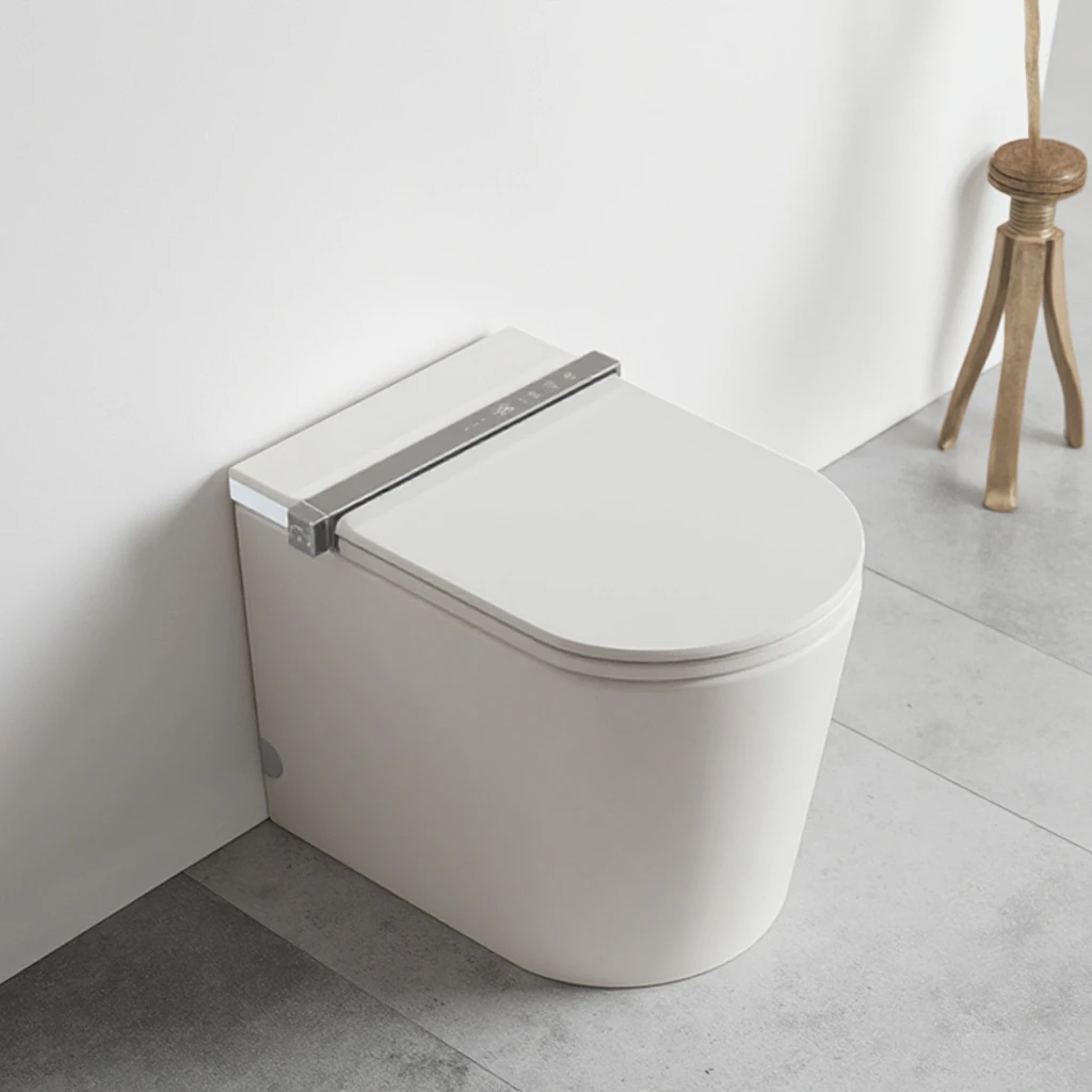 S006 Automatic Flush Light Sensor Remote Control Heated Intelligent Smart Toilet with Warm Seat