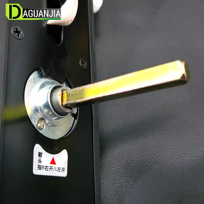Smart Lock Handle Lock Core Square Axle Rod Accessories 2PCS 35-90mm Length