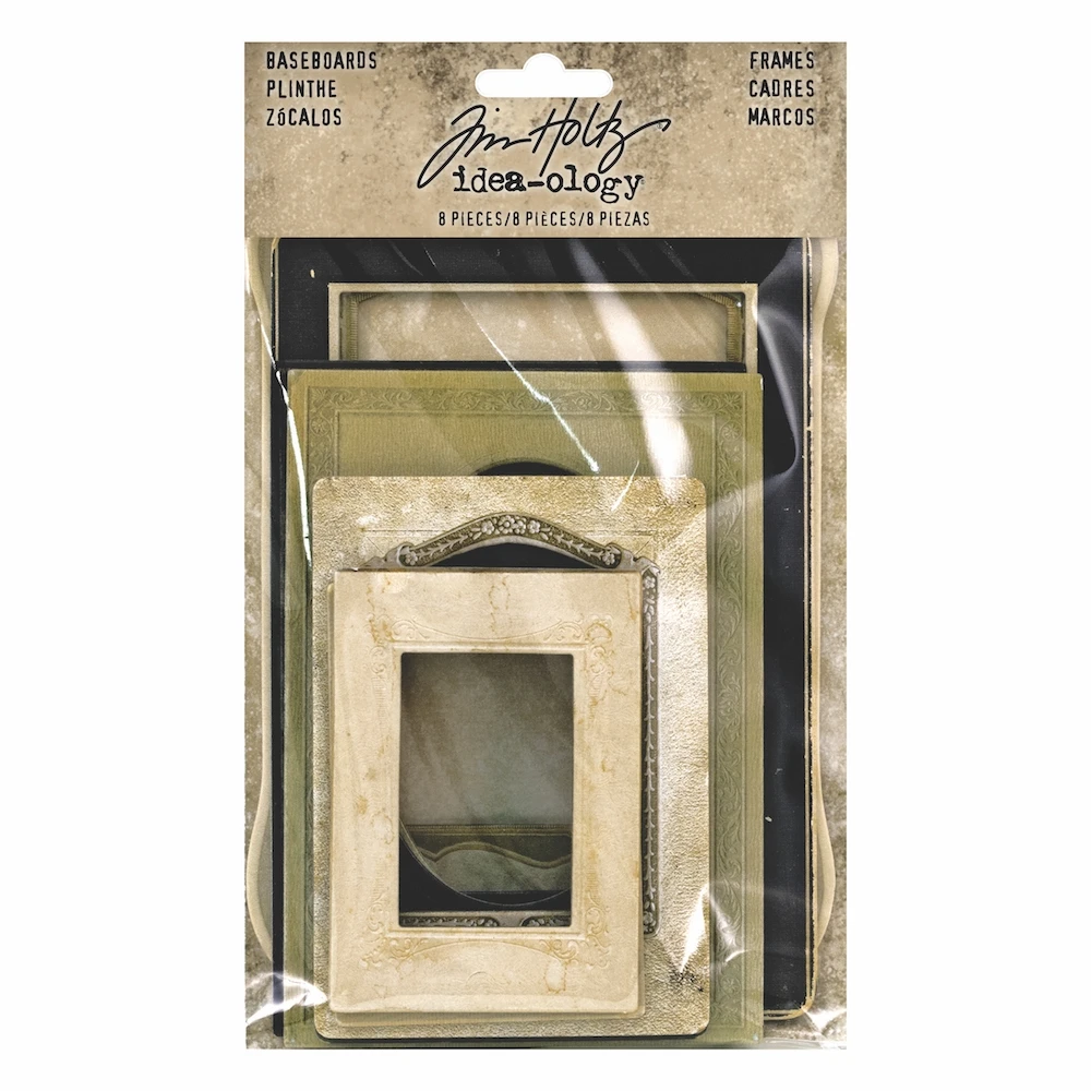 

th93710 BASEBOARD FRAMES TIM Scrapbook Junkjournal Papercrafting