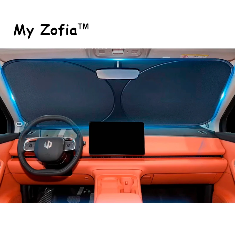 Leapmotor C10 Car Windshield Sunshade Cover Anti UV Protection Foldable and easy to store Accessories car sunshade,windshield sunshade,windshield sun shade