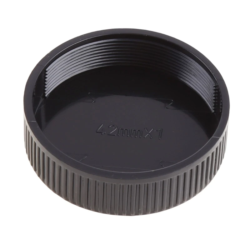 

E5BA 1Pc Rear Lens Cap Cover For M42 42mm 42 Screw Mount Black
