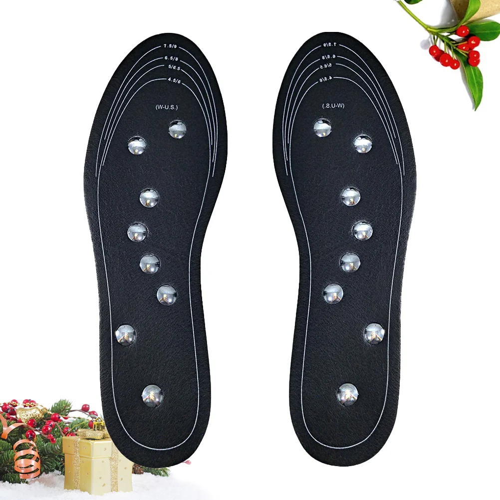 

1 Pair of Insoles Magnet Insoles Shoe Cushion for Men Women - Size L