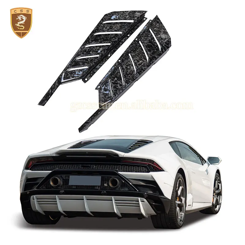 

New Arrivals Auto Rear Engine Cover OEM Style For Lamborghini Kit Huracan EVO Dry Carbon fiber Bonnet Hood Vents Car Accessories