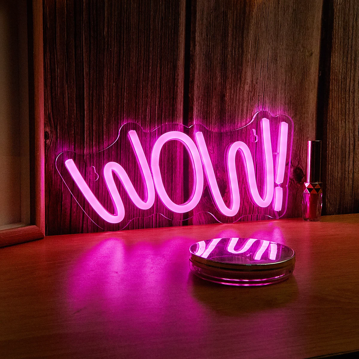 ネオンサイン LED ピンクワード パーティー看板 MY HAPPY PLACE 【公式