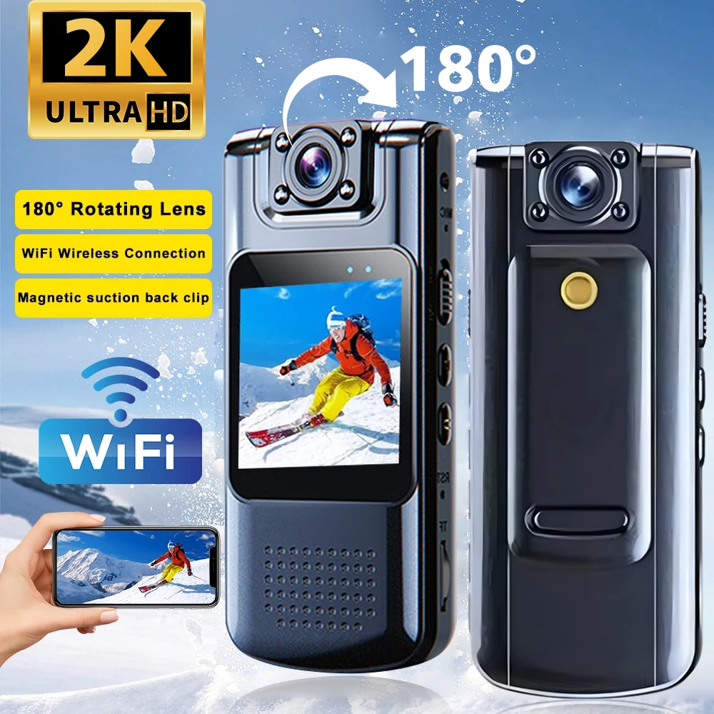 HD2kMiniWifiKamerabequemeAutoRecorderzurckClipStraf