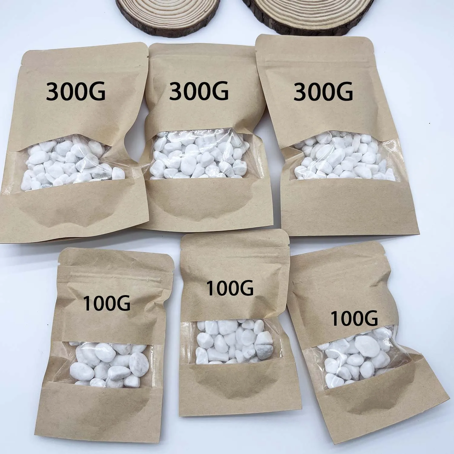 Natural White Stone for Decorative Use - Ideal for Fish Tanks, Flower Pots, Landscaping, and Vases