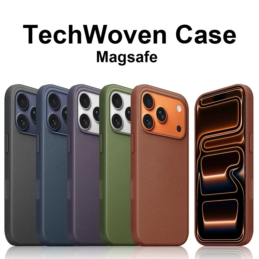 Premium Woven Magnetic Protective Phone Case with MagSafe Compatibility