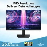 24 inch 1080P Monitor 100Hz, FreeSync Gaming Moniter, PC Monitors for Office, HDMI, VGA, Earphone Ports, HDR10, ZeroFrame Design - Image 3