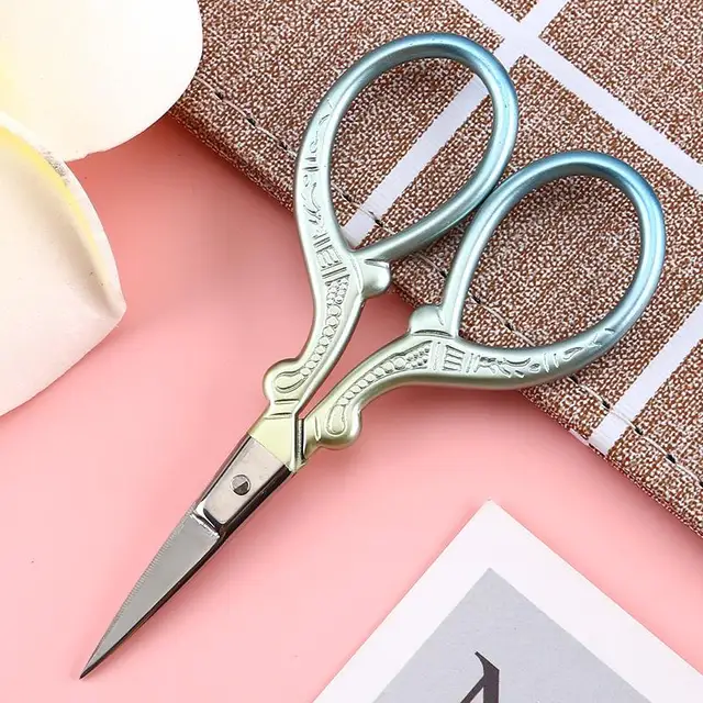 Gradient Stainless Steel Sewing & Embroidery Scissors 4