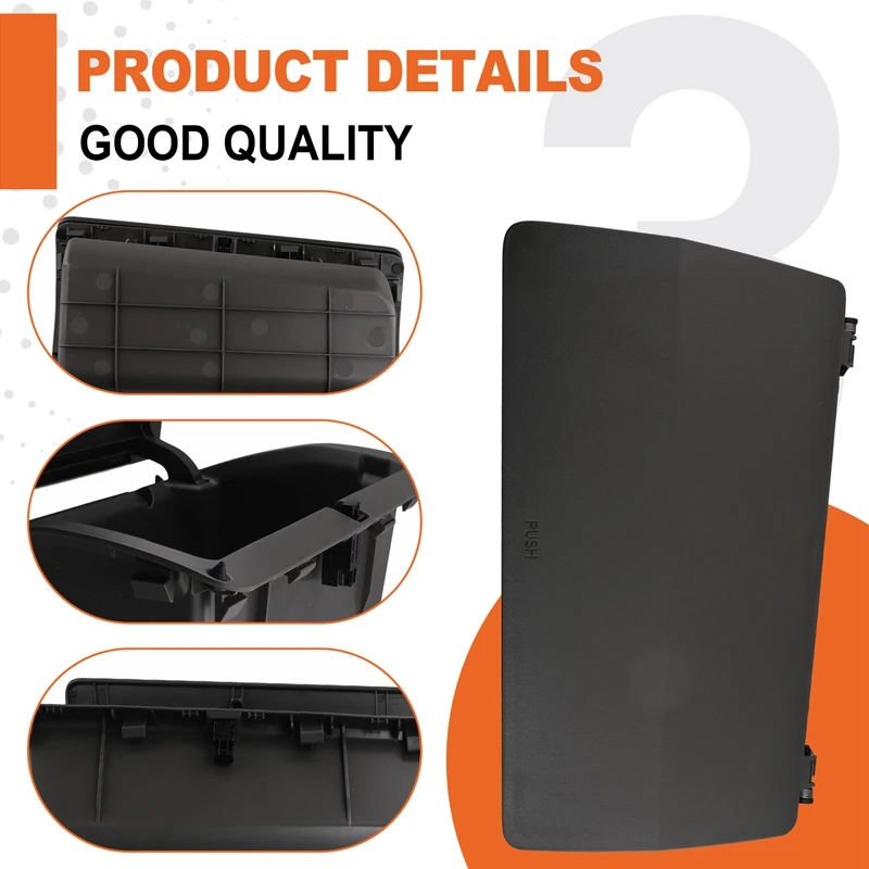 Dark Gray LHD Dashboard Interior Storage Box For Toyota Vigo 2002-2014 55042-0K020