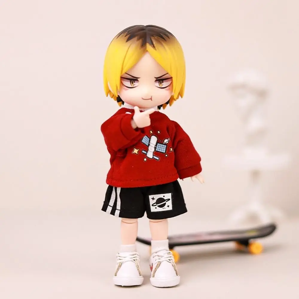 Girls Gift Casual Wear OB11 Clothes Handmade Dress Up Hoodie Shorts Play House Cloth Obitsu11 Outfit Molly GSC Body