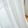 1PC Chenier Herringbone Pattern Cream Wind Bedroom Shading and Insulation Thick Window Screen Curtains for Living Room 4