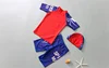 Boy Two Pieces Suit Swimwear 2-9 Year Children Short Sleeve Swimsuit Kid Cool Cartoon Beachwear Baby Bathing Suit 2