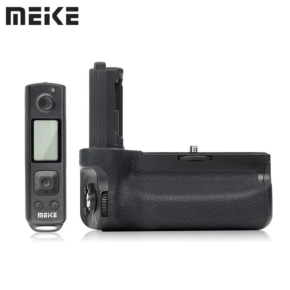 Meike MK-A7RIV PRO Vertical Battery Grip with 2.4G wireless remote control for Sony A7RIV A7IV A9II A7SIII Mirrorless Camera