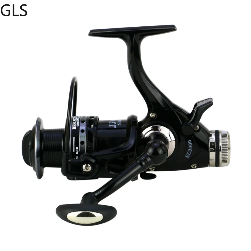 

GLS 5.2:1 Gear Ratio Spinning Fishing Reel Full Metal Spool 3000 4000 5000 6000 KC-Series 13+1BB Carp Fishing Wheel