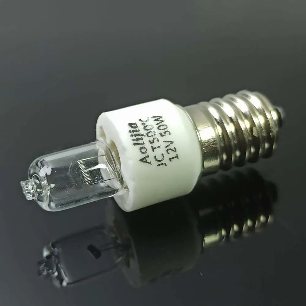2000H 40W/50W E14 Oven Light Bulb Halogen Oven Lamp High Temperature 500 Degree Resistant Safe Dryer Microwave Light Bulb