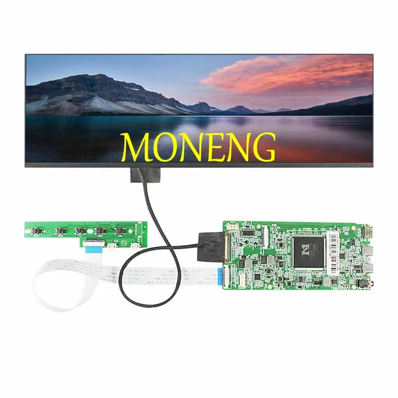 

Original BOE 12.7 Inch NV127H4M-NX1 LCD Display Resolution 2880x864 IPS Bar Secondary Display Supermarket Long Strip Screen