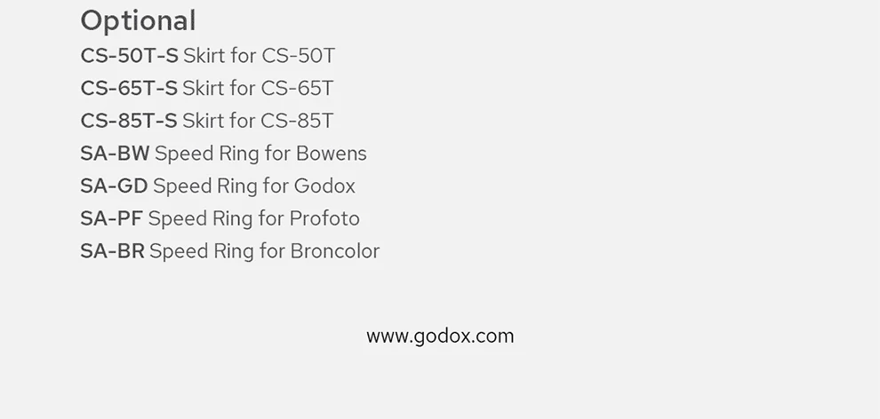 50CM 65CM 85CM CS-50T CS-65T CS-85T Lantern Softbox with Bowens Mount