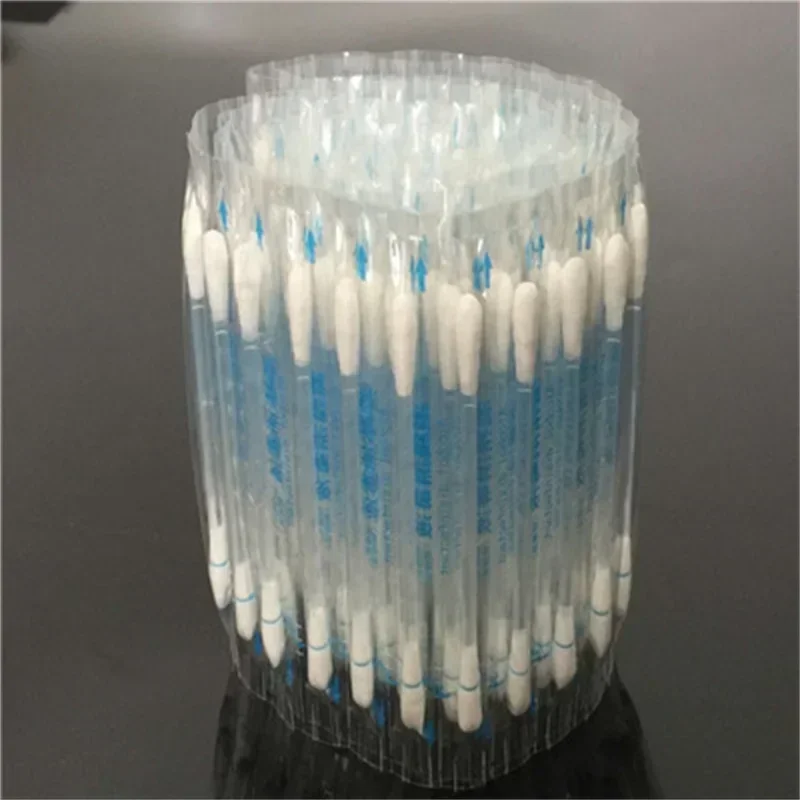 20Pcs Disposable Medical Alcohol Stick Disinfected Cotton Swab Care Tool Aid Kit 75% Medical Alcohol 