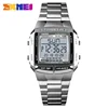 SKMEI 1381 Luxury Electronic Mens Wristwatches Waterproof LED Display Digital Watch for Men Military Sports 1328 Reloj Masculino