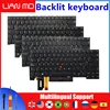 US UK French German Spanish Portuguese Brazil Korean Notebook keyboard for Lenovo ThinkPad T490S T495S P1 Extreme Gen1 Gen2