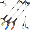 32 Inch Extra Long Foldable Grabber Reacher Pickers Garbage Pick Up Mobility Aid Reaching Assist Hand Tools for Elderly 1
