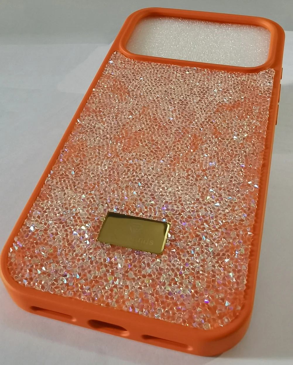 Multicolored Gold Diamond Bling Rhinestone Glitter Protective Case