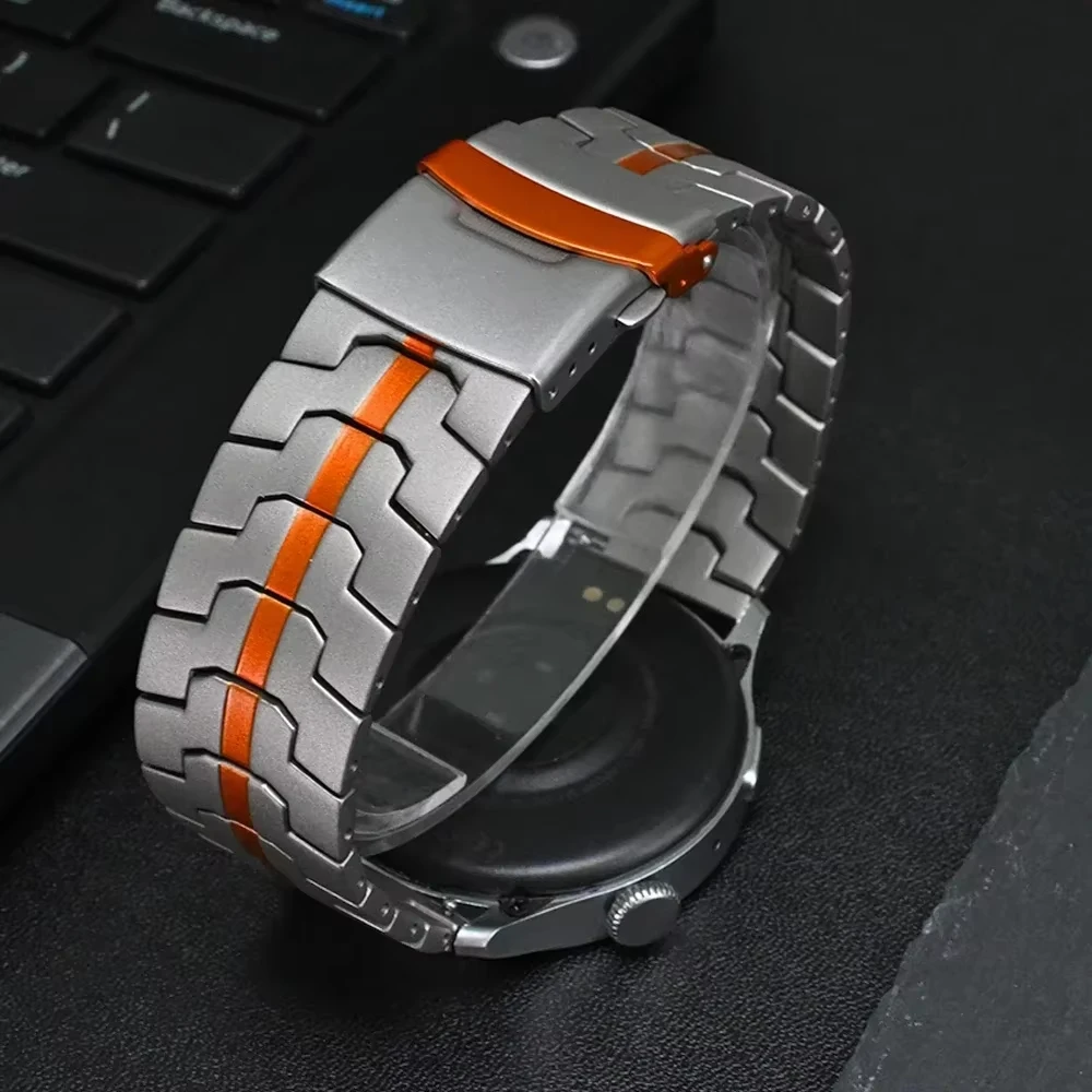 Stainless Steel Strap - 22mm Premium Watch Bracelet