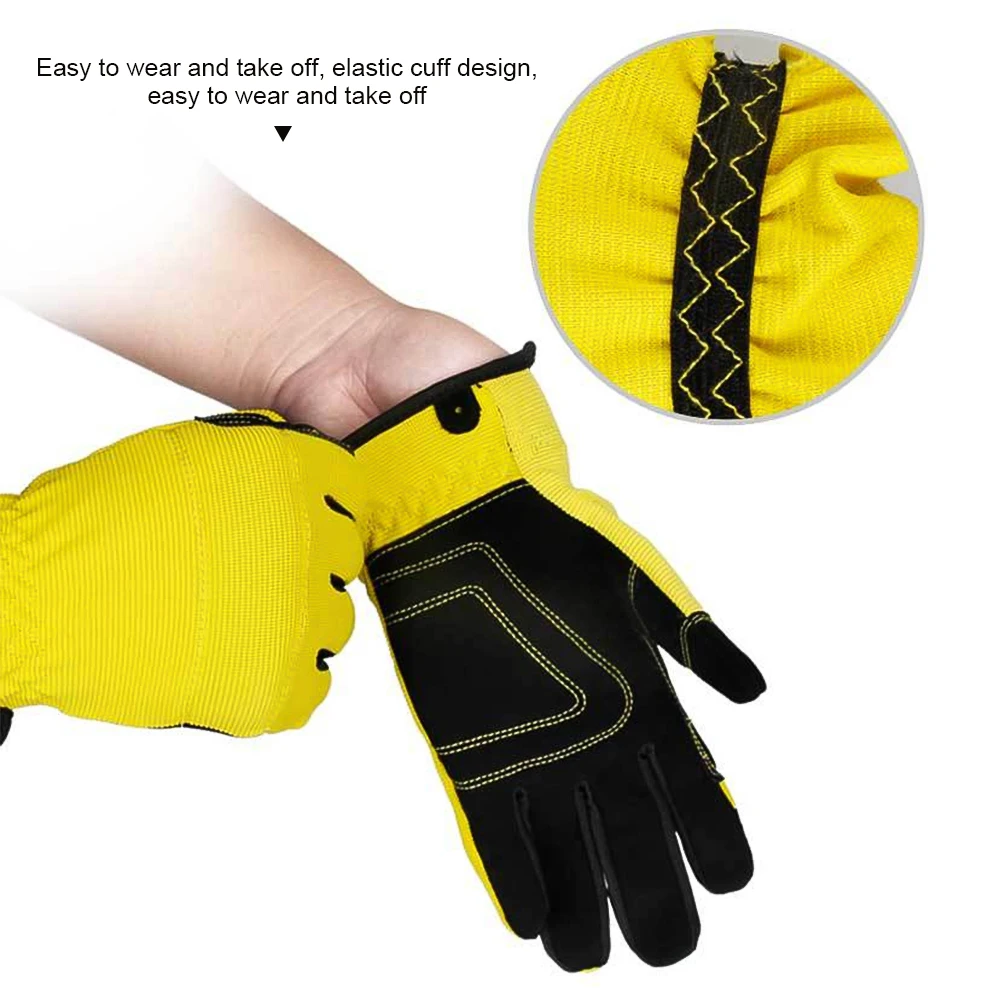 Gardening Gloves Thorn Proof Gloves Rose Pruning Garden Gloves Touchscreen Yard Work For Digging, Planting, Pruning work gloves gardening gloves