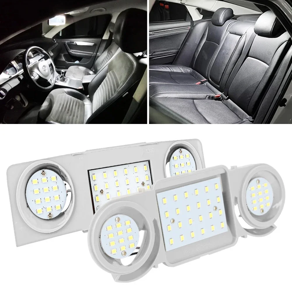 Enhanced LED Interior Dome Reading Light for Cars - Universal 12V Vehicle Accessory