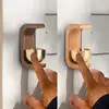Wood Doorbell Chime Hanging Wooden Wind Chimes Rustic Door Bell Decorative Loud Door Bell Magnetic Wood Doorbell For Home Decor 5
