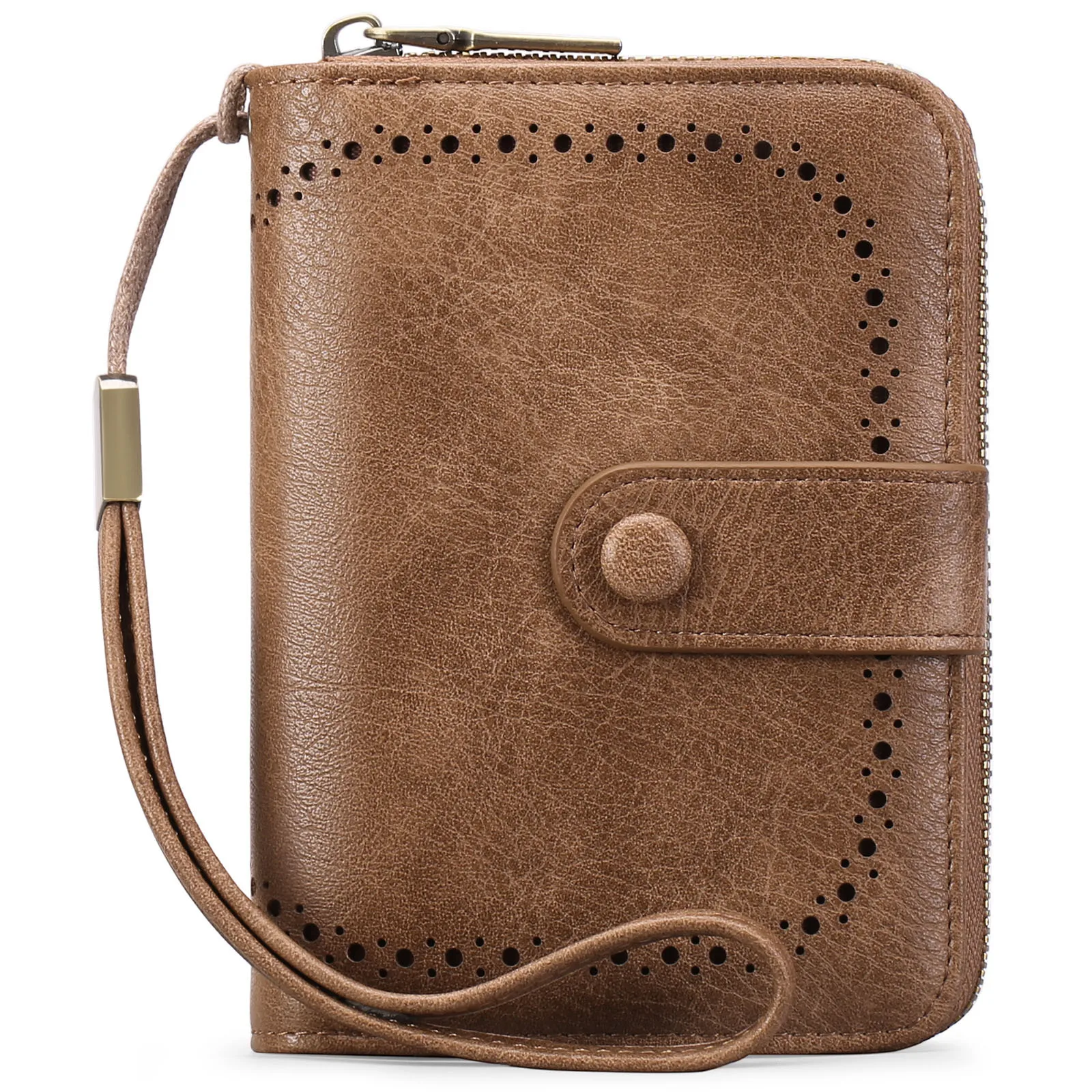 

W019 Women's Vintage Wax PU Wallet Multi Card Holder Hot Selling