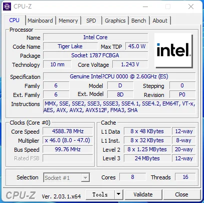 ERYING DIY ӿ PC , Ӻ 11 ھ CPU ES 2.6GHz i9 11950H SRKT6 i9 11980HK SRKSZ +  VRM 濭 