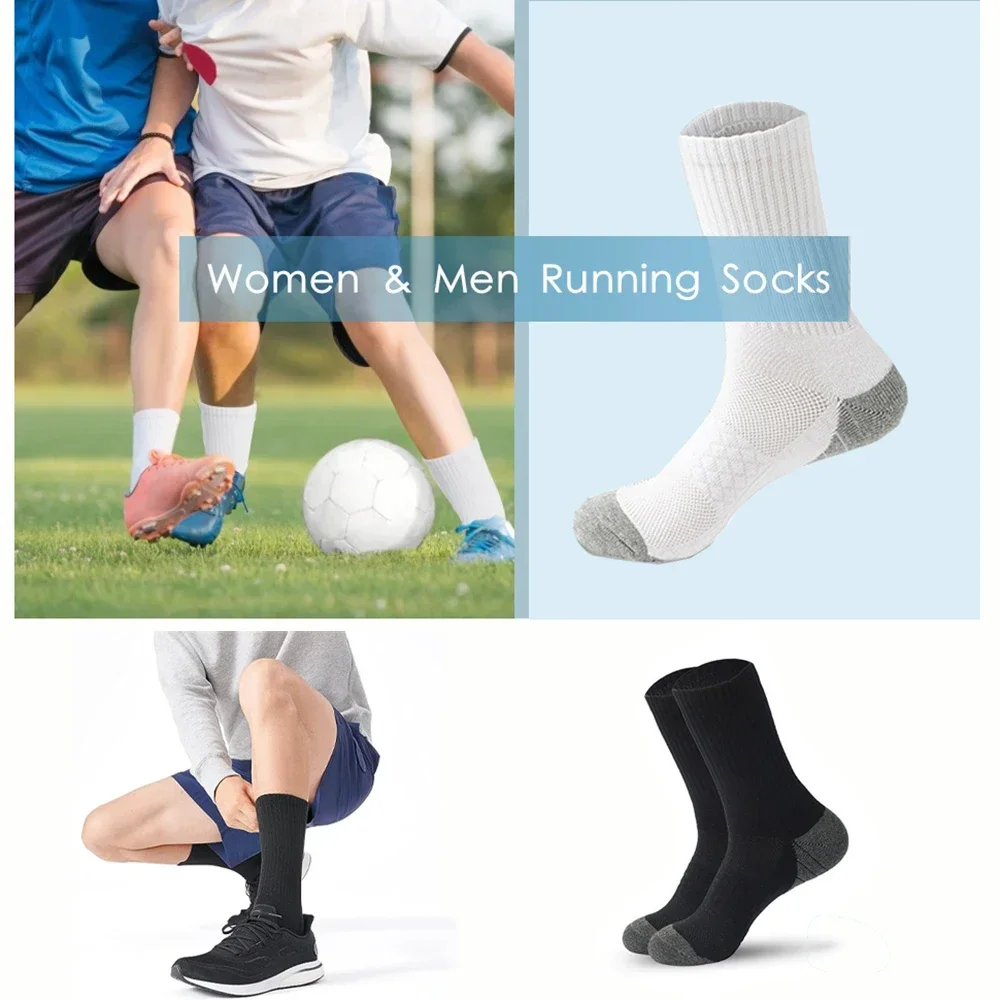 5 Pair Men's Ankle Socks with Cushion Athletic Running Socks,Performance Cushioned Breathable with Support Crew Socks 14 Scdcfe9875a054b418b5799b25e19cbcdG