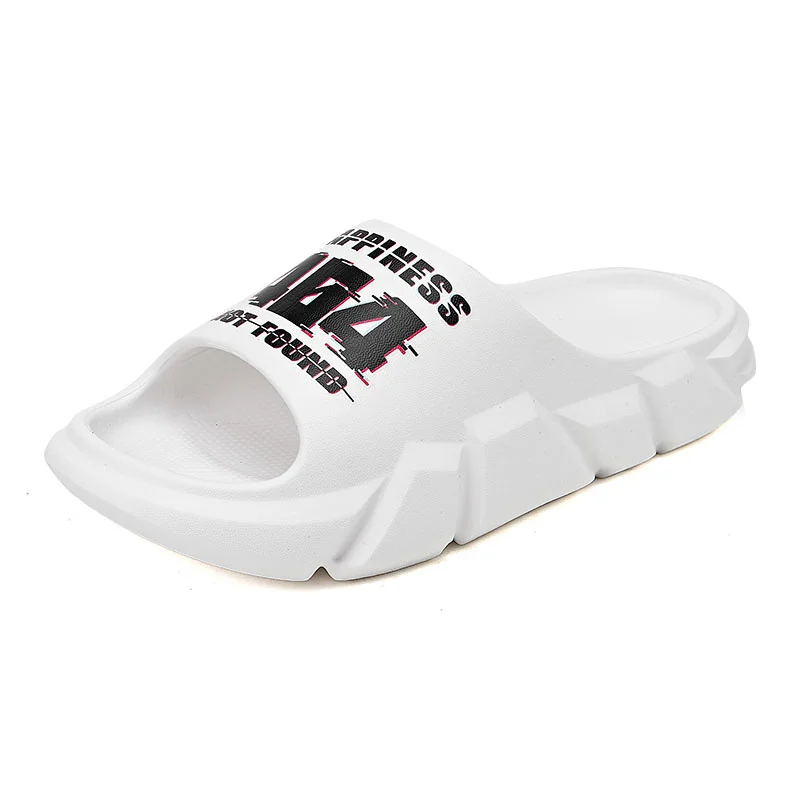 Halktofflor för män Halkfria utomhus mjuka med tjock sula Tofflor för inomhus skumreglage_voghion.com