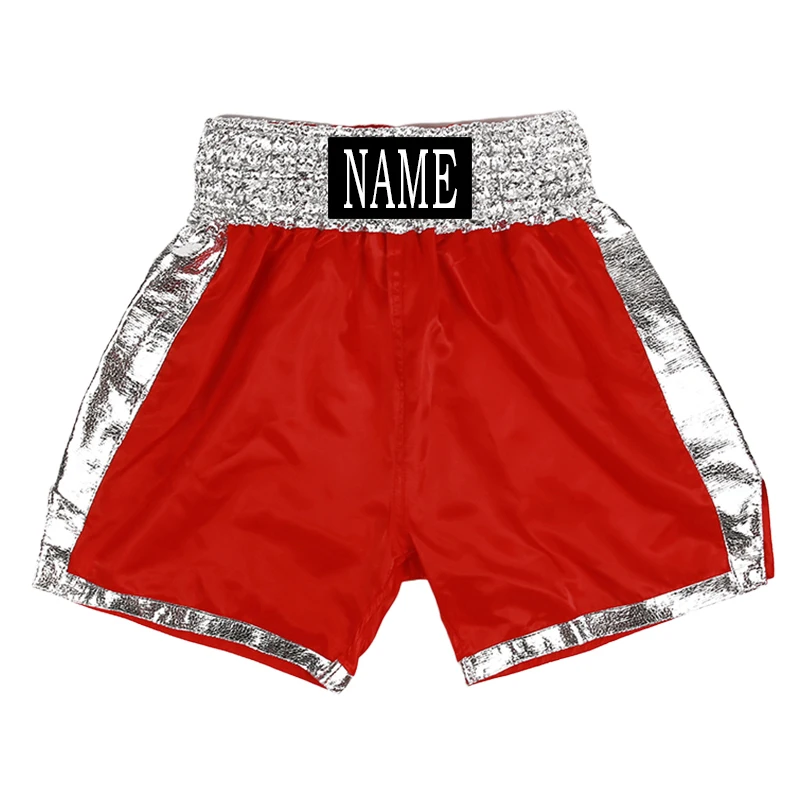 Boxing Shorts Custom Plain Muay Thai Shorts Men Women Kids