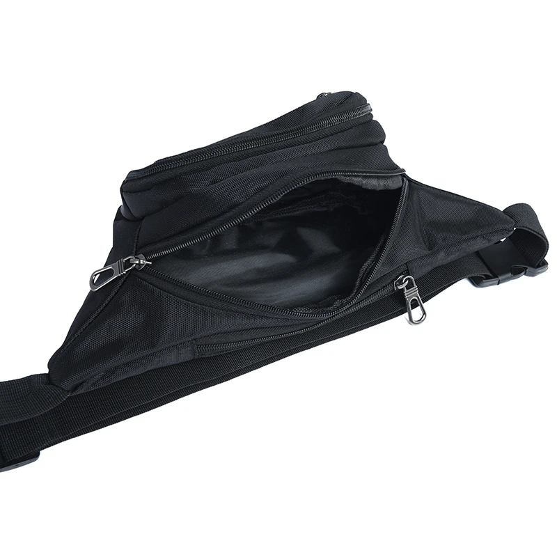 1 men's and women's waist bag, adjustable shoulder strap, suitable for running, travel, daily use, hiking, multifunctional outdo