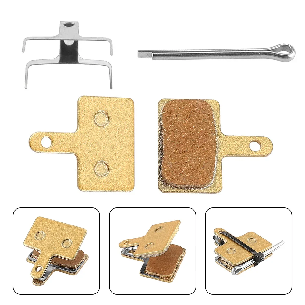 

1 Pair Hydraulic Brake Pads Metal Disc Brake Pad Replacement For-Shimano MT200/M315/M355/M395 Electric Scooter Accessories