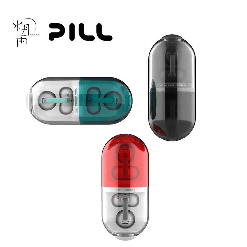 moondrop PILL 黒 Amazon.com: Moondrop Pill Open Ear Headphones Bluetooth 6.0