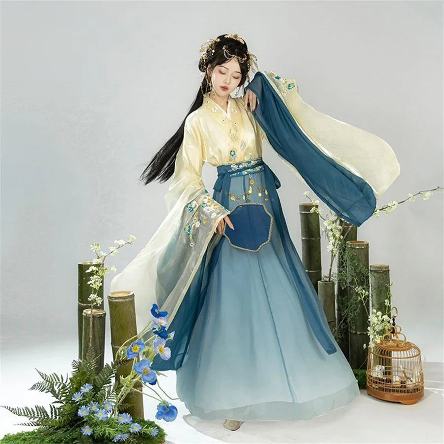 Traditionele Chinese kleding Hanfu Jurk Vrouwen Oude Chinese
