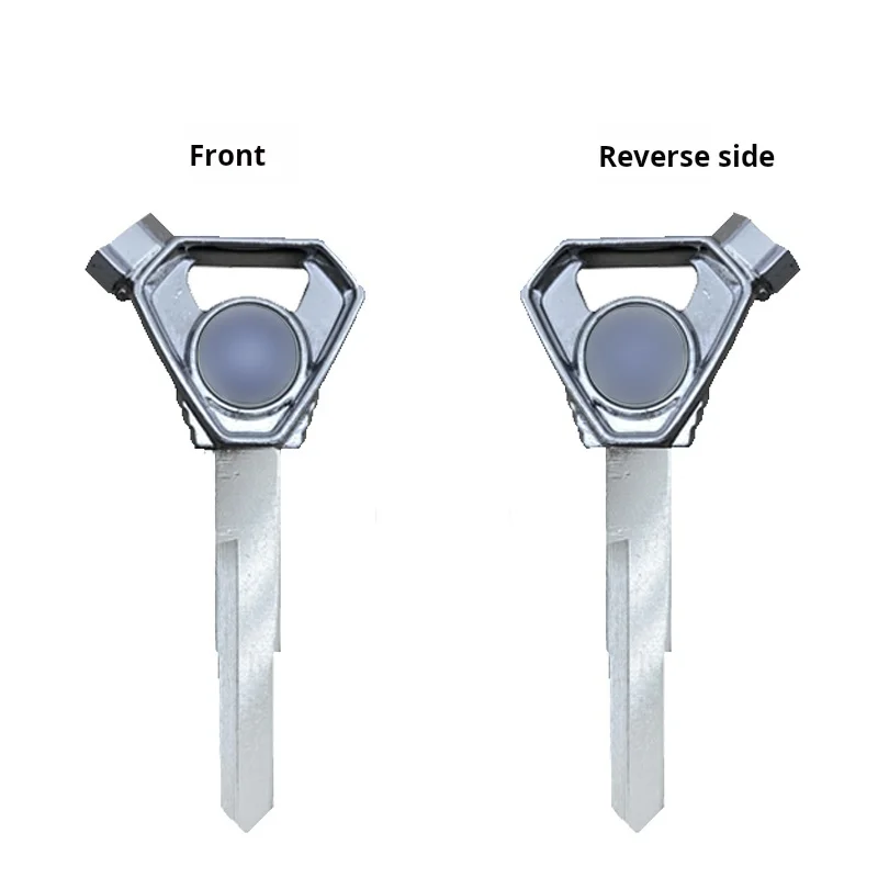 Yamaha motorcycle key suitable for Yamaha Qiaoge Xinfuxi AS125 Xunying Saiying motorcycle key embryo (including magnet)