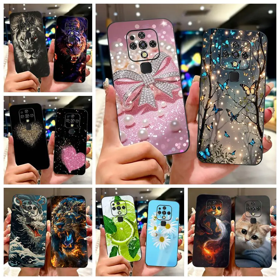 Luxury Painted Soft Silicone Phone Case Cover