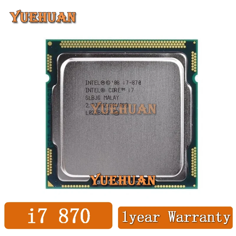 Intel Core I7 Cpu 870 2.93 Ghz Processeur-Intel-Core-i7-870-2-93GHz-95W-LGA-1156-cache-8M-pour