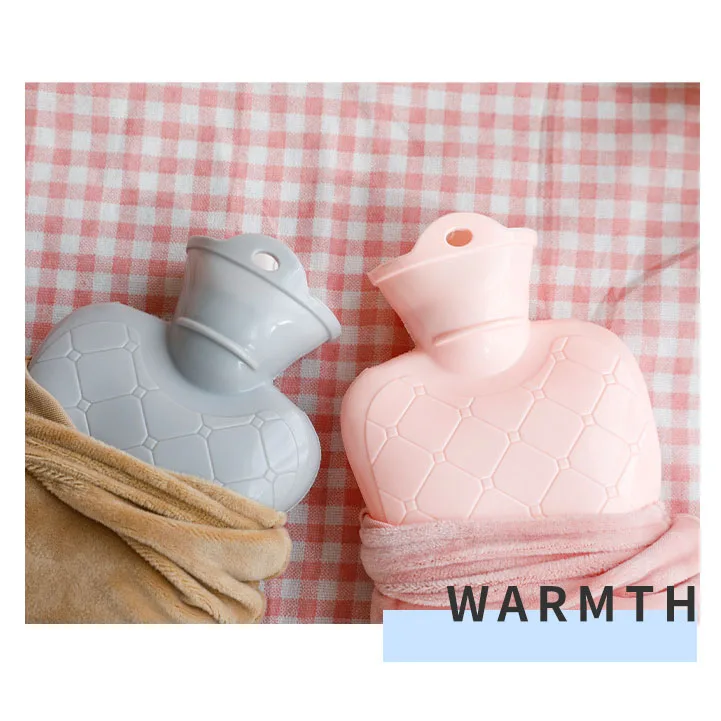 Cute Buillotte Large Warmer Hot Water Bag for Period Pain Stuffed Menstrual Colic Heater Plush Hand Warmer Seed Guatero Bottle