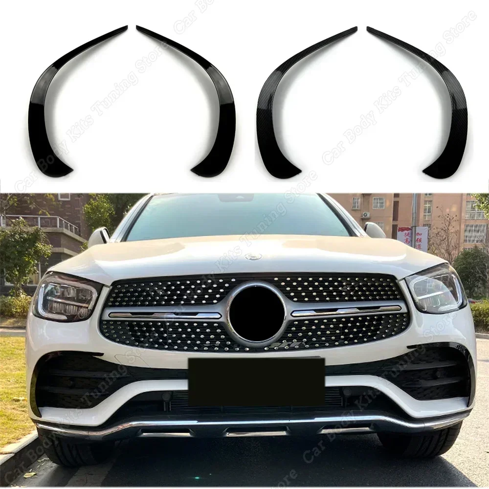 2016 To 2020 For Mercedes Benz GLC X253 W253 C253 COUPE GLC200 GLC260 GLC300 Front Bumper Splitter Lip Spoiler Diffuser Guard - 34 - View #2