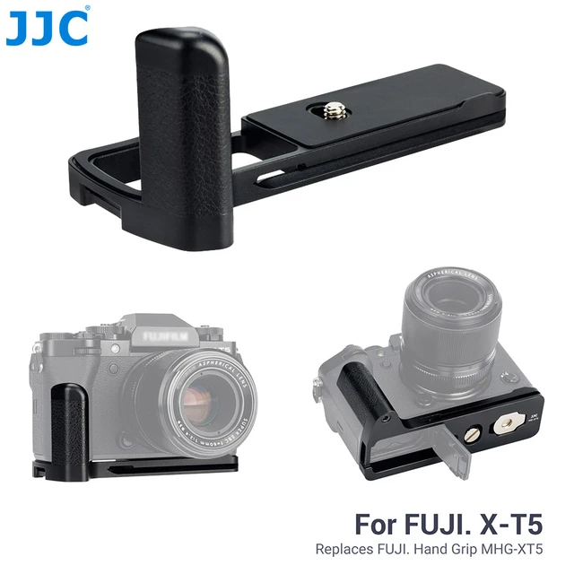 JJC-empuñadura de Metal MHG-XT5 para cámara Fujifilm XT-5, soporte de placa  en L de liberación rápida, soporte de trípode con herramienta de cabeza  plana - AliExpress